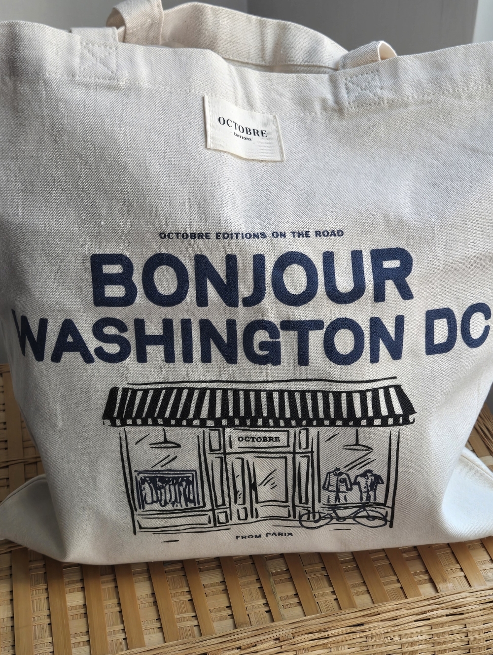 Octobre Bonjour Washington D.C. Tote - Picture 2 of 3